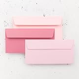 Clairefontaine 55655C Self-Adhesive DL Envelopes 120gsm Hydrangea Pink Pack 20 view 3