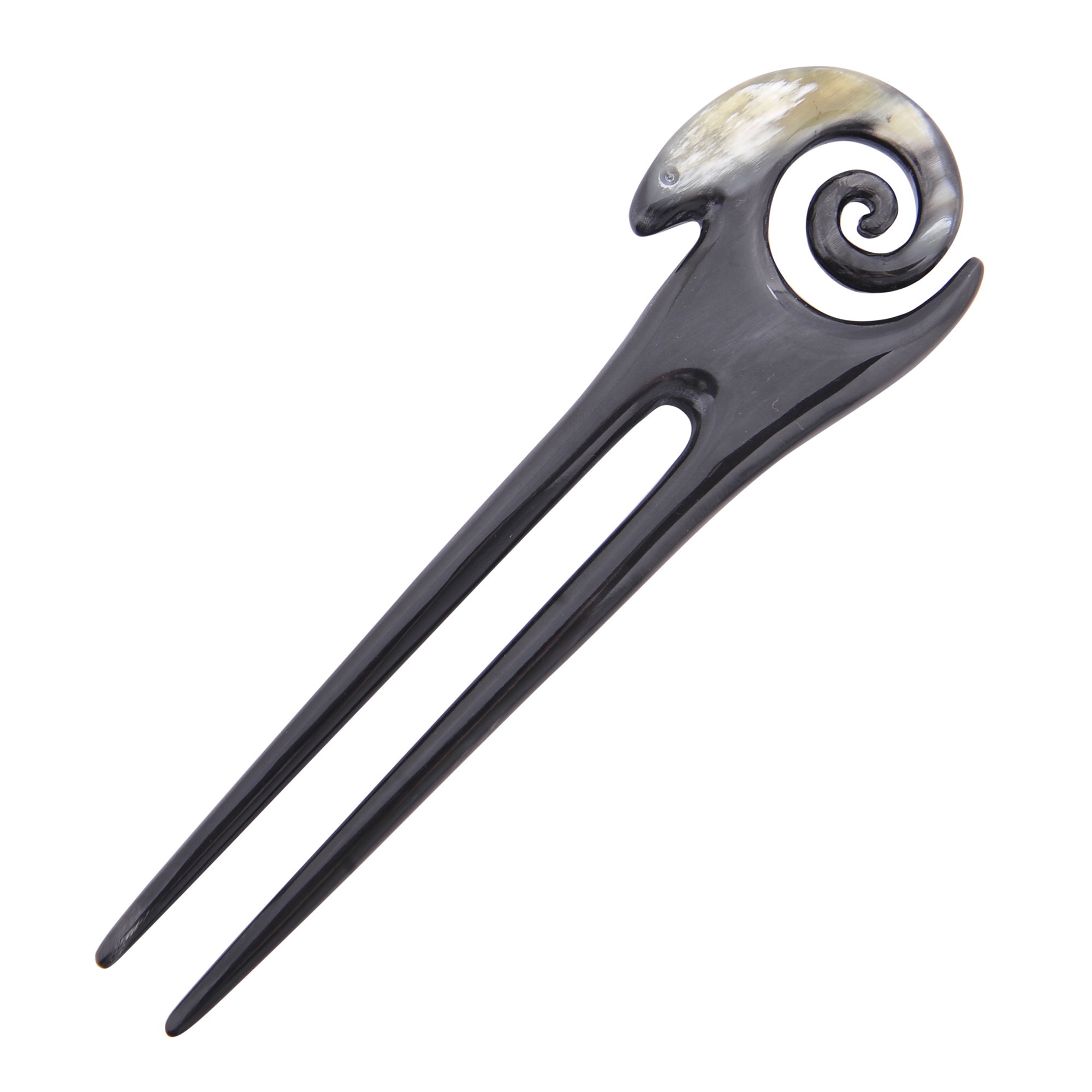 Marycrafts Aries Buffalo Horn Hair Stick Fork Hair Pin Hairpin Hair Accessories Handmade
