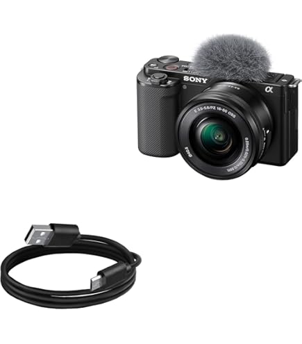 Sony ZV-E10 白　美品　ポーチ、ストラップ、USBケーブル付 Amazon.co.jp: kinokoo for VLOGCAM ZV-E10 II ケース、SONY
