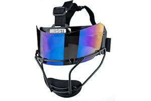 Defense Softball Face Mask Wide Field Vision fit All Ages - Durable and Safety Softball Face Mask Sets.