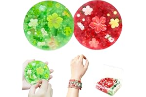 Pixnest 2 Pack Skin Picky Pads, Sensory Toys for Picking Fidget Toy, Skin Picking pad for Trichotillomania & Dermatillomania, Relax Anxiety Toys Gift for Xmas Halloween Birthday Party （Green+Red）