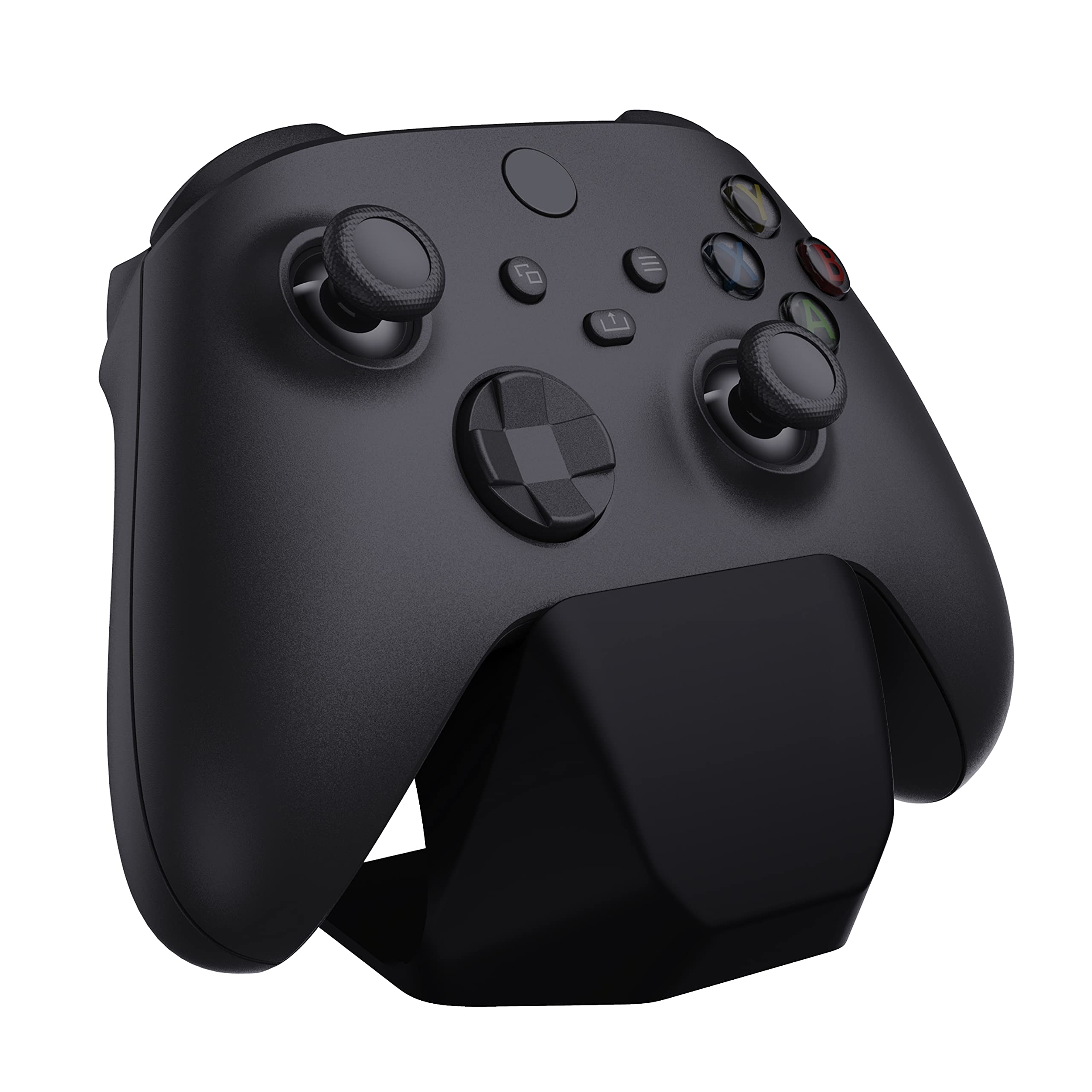PlayVital Universal Game Controller Stand for Xbox Series X/S Controller, Gamepad Stand for PS5/4 Controller, Display Stand Holder for Switch Pro Controller – Solid Black