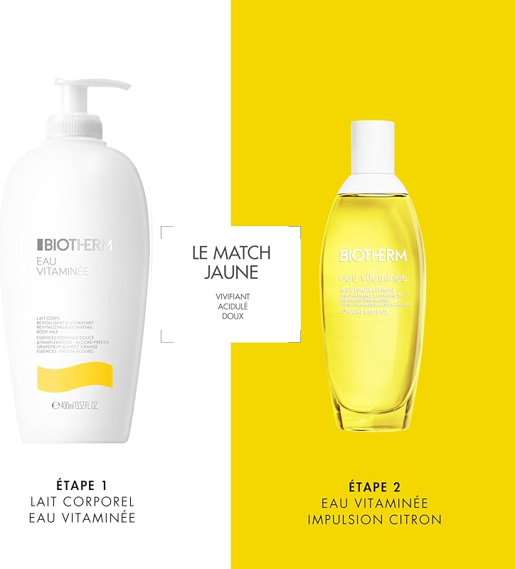 Eau Vitaminée Eau de Toilette Impulsion Citron 100ml