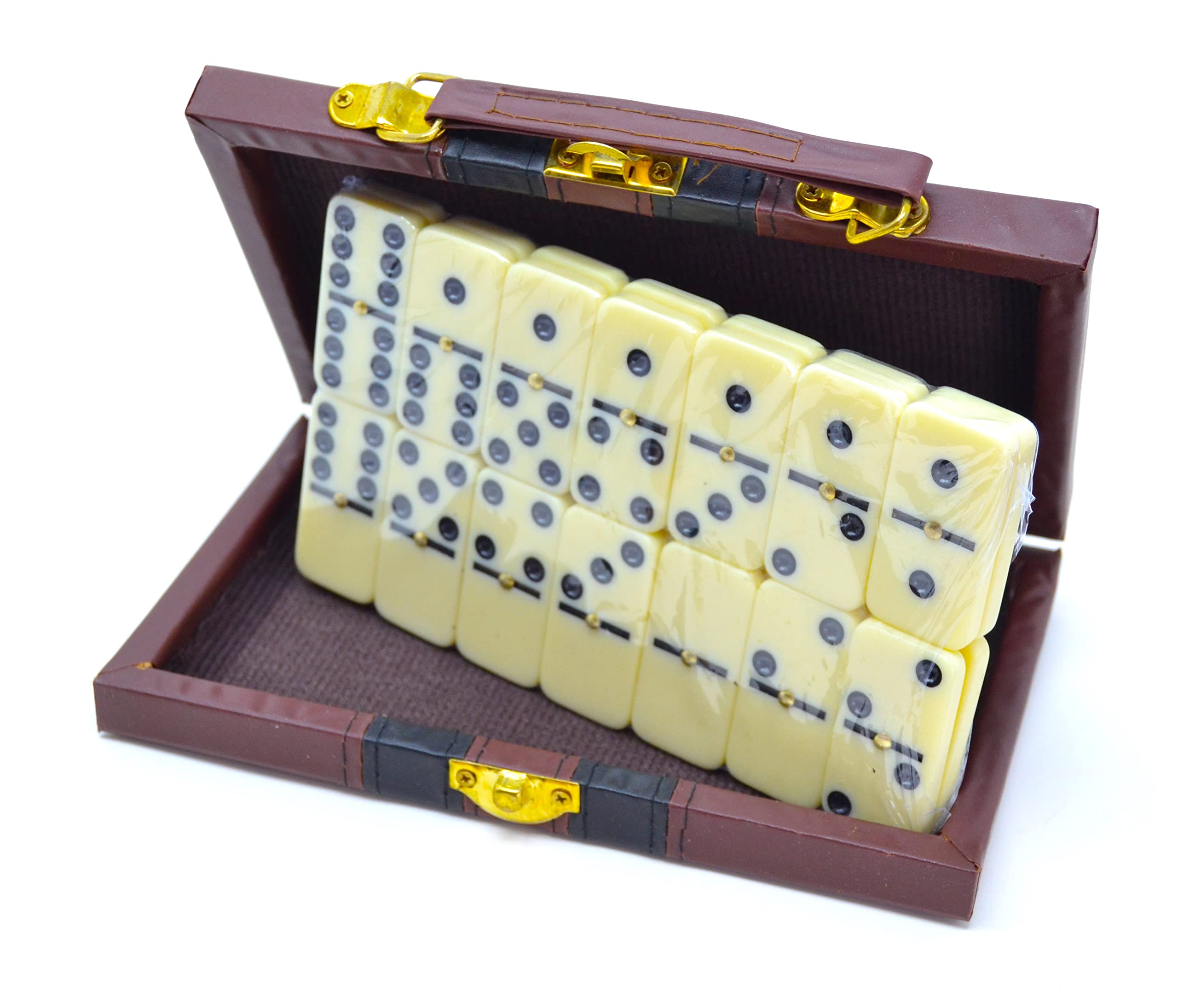 dominoes poker 28 pieces double 6 points. dominoes for adults 19 x 12 x 3 cm