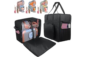 NUENSS-ROR Carrying Bag for Ninja SLUSHi Max FS605 Slushie Machine, Portable Outdoor Frozen Drink Maker Travel Carrier Case Bag - Front-Opening, Bag Accessories for Ninja SLUSHi Max Frozen Drink Maker