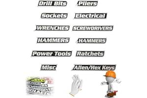 Magnetic Toolbox Labels, 12/24/36/48 Pack Magnetic Tool Box Labels, 3D-Printed Tool Box Label, Reusable Tags for Steel Toolbo