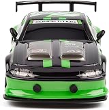 CMJ RC Cars Road Rebel Green Machine 1:24 Scale High Speed Remote Car 12 KMH view 2