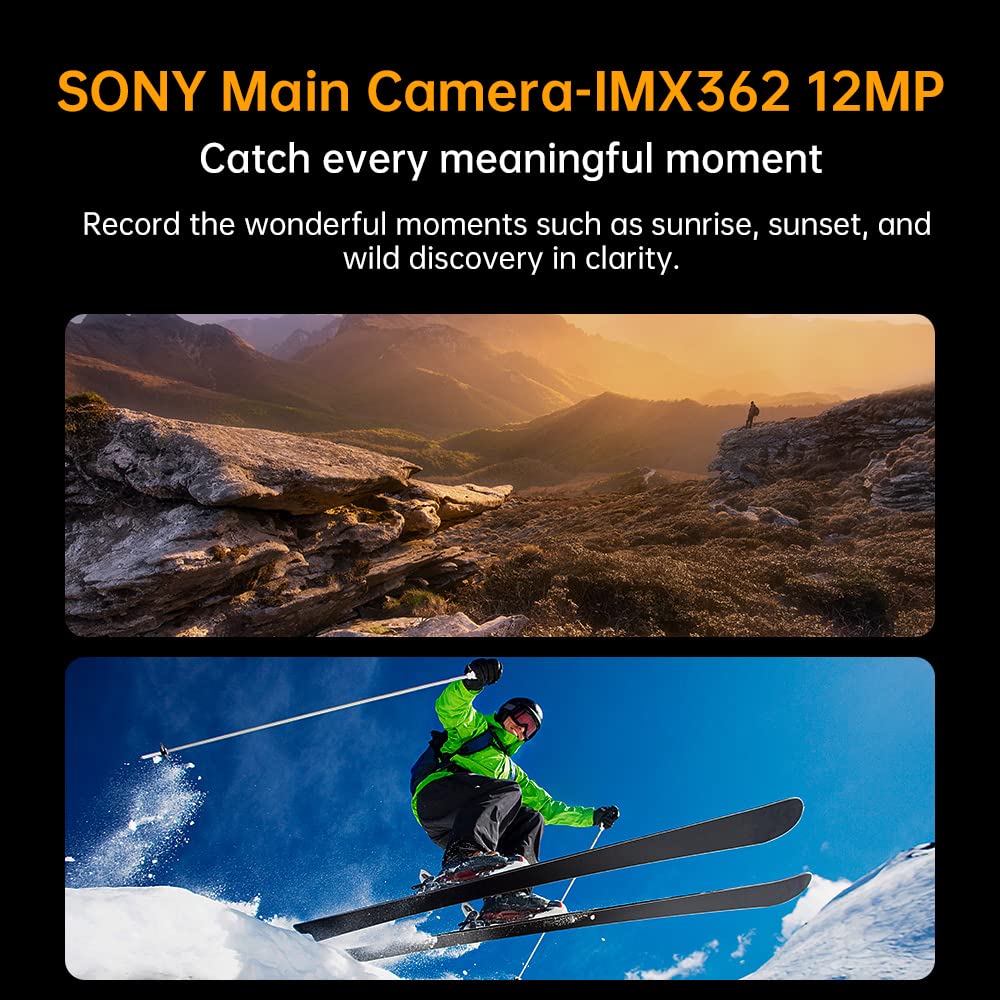 OUKITEL WP16, Rugged Smartphone 10600mAh Battery, Night Vision Camera 128GB+8GB Android 11,6.39 HD+ Underwater Camera IP68 Waterproof Rugged Phone,OTG NFC GPS SOS Dual SIM Unlocked Cell Mobile Phone