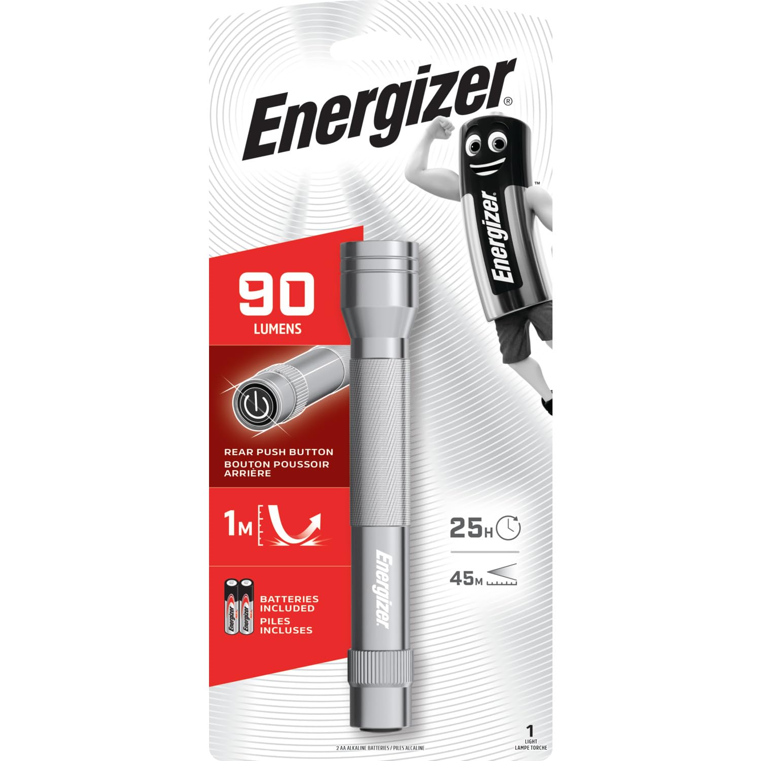 Energizer Metal LED Torch