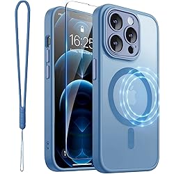 ROYBENS for iPhone 12 Pro-Max Matte Clear Case