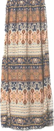 mocha maxi skirt