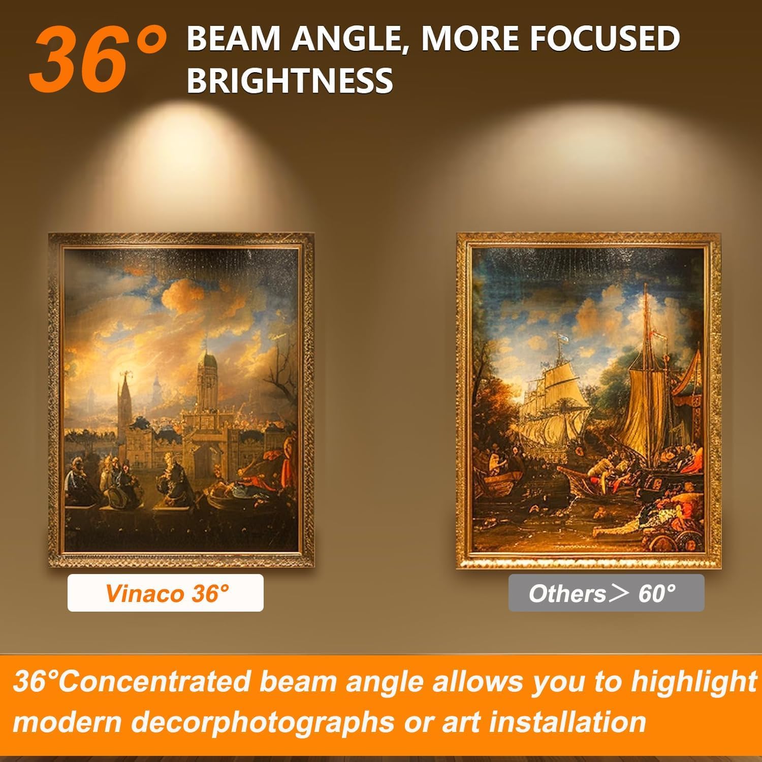 Vinaco GU10 Halogen Bulb Dimmable, GU10+c 110V 50W Candle Warmer Lamp Replacement, MR16 GU 10 50W Halogen Bulb 120V, 50 W MR16 with Glass Cover for Track&Recessed Lighting, 2800K Warm White, 6 Pack