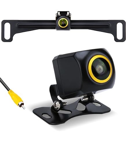 Amazon.com: Voxx ACAM4 HD Wide Angle License Plate Mounted Backup