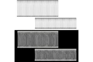 ZiyiCrate Tag Gun Refills Combo Pack - 4000PCS Heavy-Duty 1" & 2" Clear Black Barbs, Universal Fasteners Attachments for Most