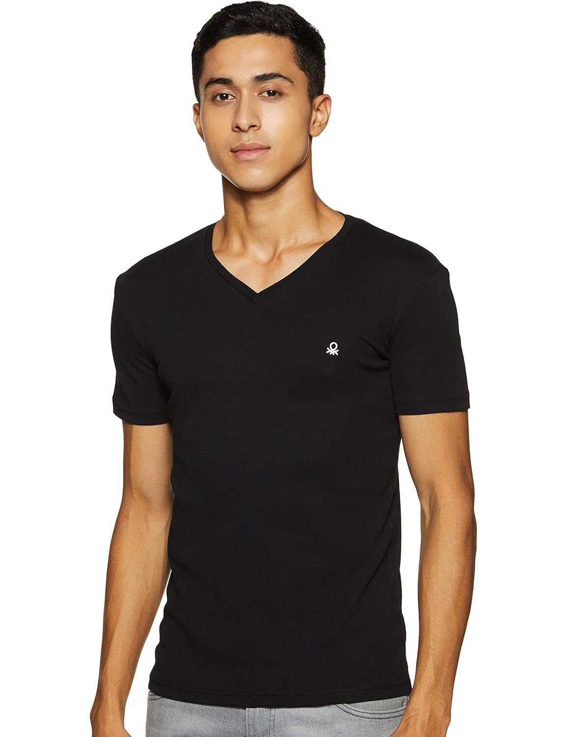 Vintage Benetton Shirt : Benetton Shirt Regular Solid Colors United Fit Men