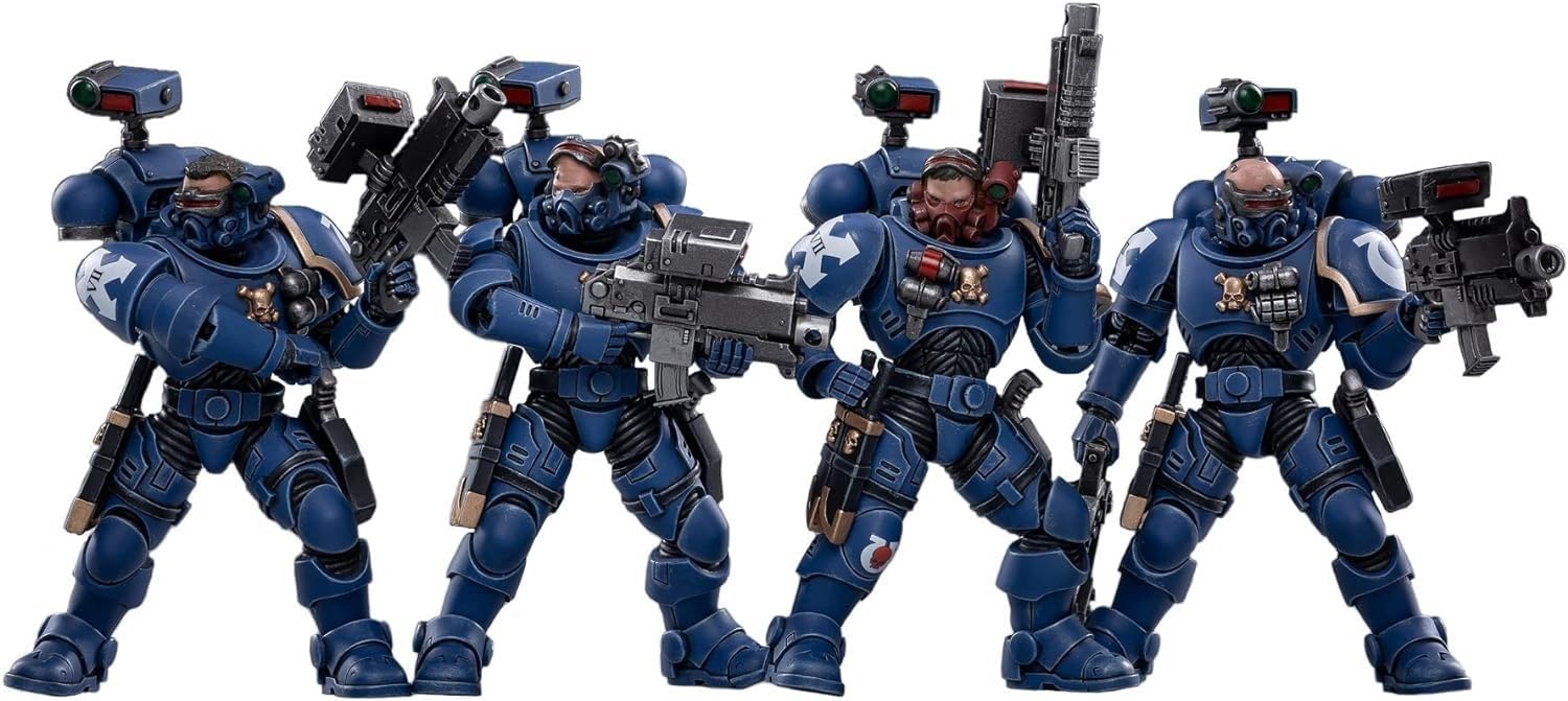 JoyToy MERCHANDISING LICENCE Dark Source Trading Warhammer 40K Ultramarines Incursors 1/18 Figure (Net)
