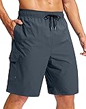 Men's Swim Trunks No Liner 9" Board Shorts Quick