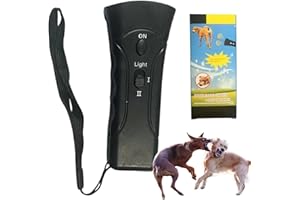 2026 Upgraded Gentle Anti Barking Device for Pet,Behavior Training Tool for Indoor and Night Walking with Led Light (1 Set)