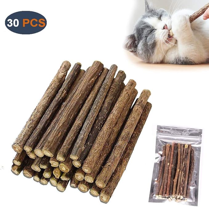 GingerUP Cat Catnip Sticks, Cat Catnip Toys Organic Natural Matatabi