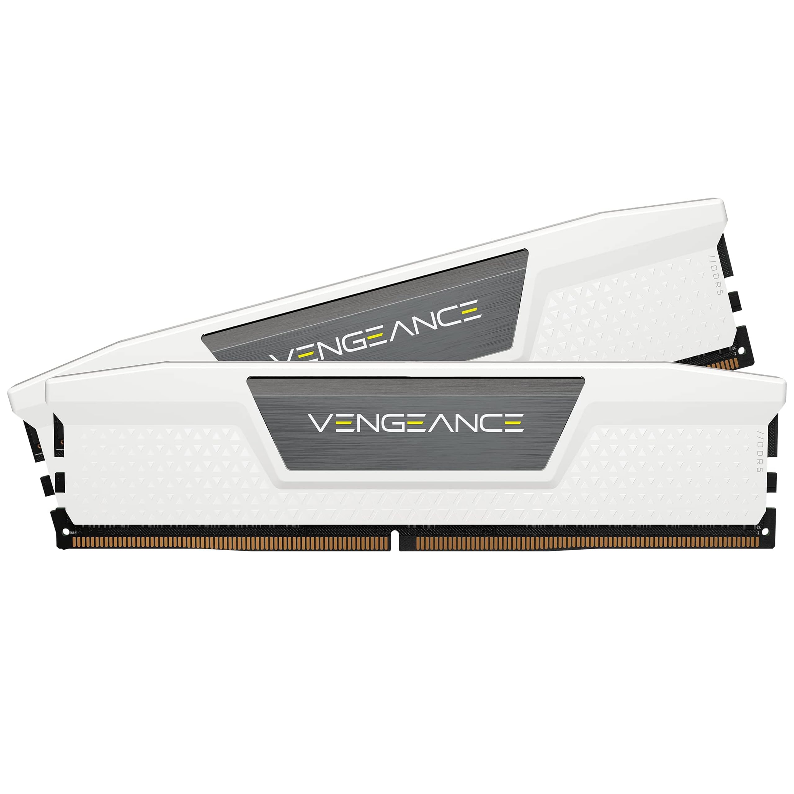 CORSAIR Vengeance DDR5 RAM 32GB (2x16GB) 6000MHz CL30-36-36-76 1.4V AMD Expo & Intel XMP Memoria de Ordenador de Sobremesa - Blanco (CMK32GX5M2B6000Z30W)
