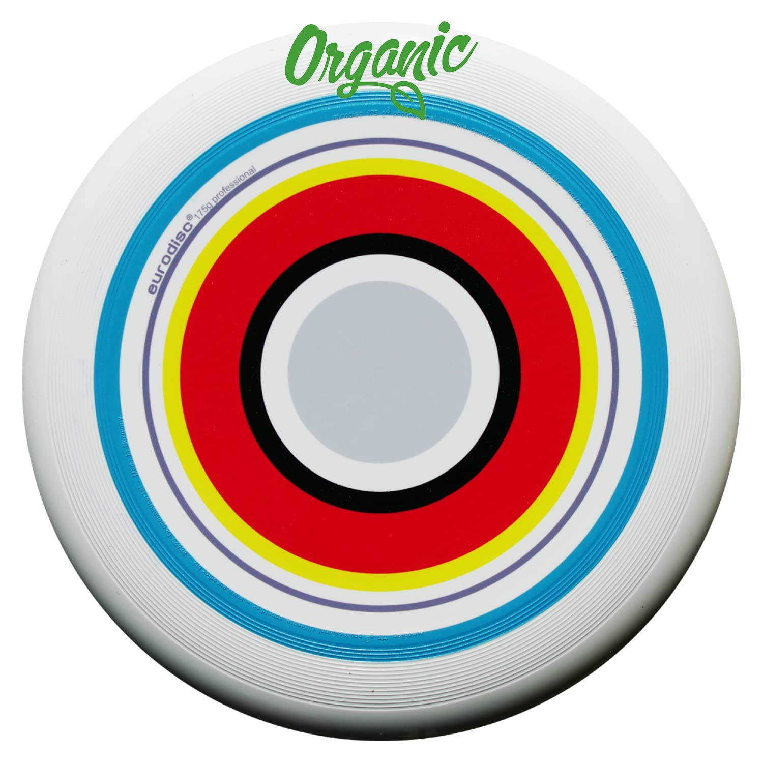 eurodisc 175g Ultimate Frisbee Organic competition disc SUMMER, flies straight & stable over 100 meter