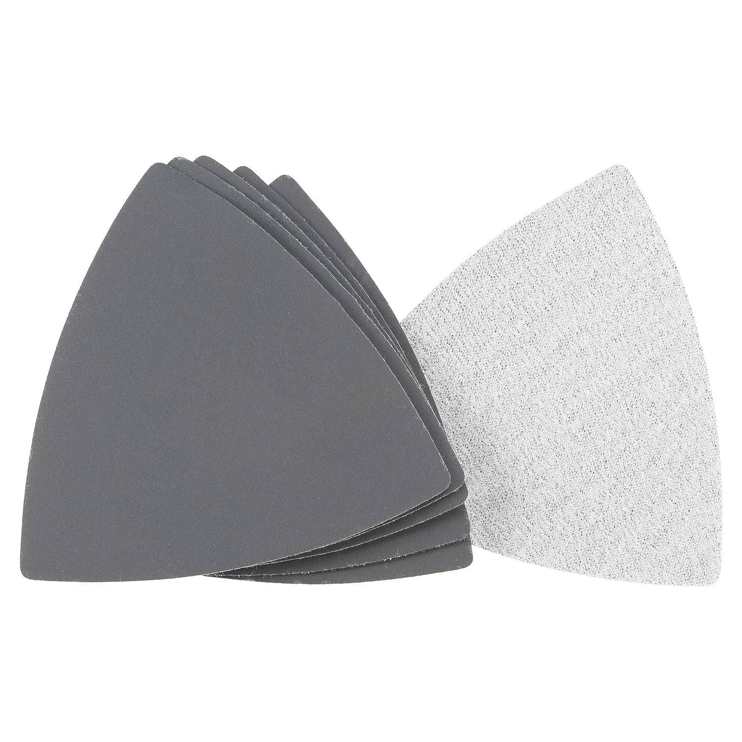 TA-VIGOR 8Pcs 2500 Grit Triangular Sandpaper, 90mm Hook and Loop Sanding Pad Fit 3-1/2 Oscillating Multi-Tool, Electrostatic Sand Planting Sanding Paper Silicon Carbide for Wet and Dry Use