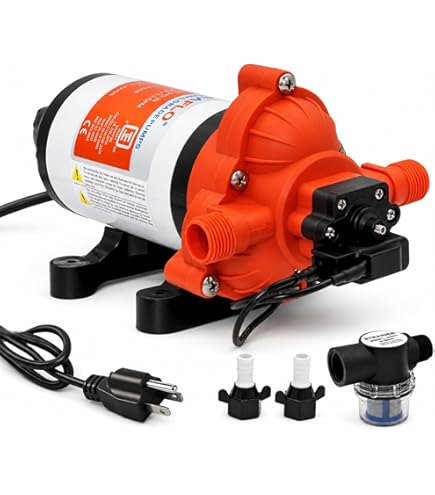 Amazon.com: SHURFLO Aqua King II Automtic Fresh Water Pump, 3 GPM