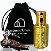 MdO Mukhallat Perfume Oil 12 mL – Rich Oriental Blend of Oud Rose and Spices. Alcohol Free Long Lasting Oil, Compliment Magnet