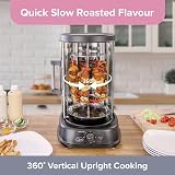 Quest 34020 Electric Rotisserie Grill Kebab Machine 7 Skewers 21L 1500W view 7