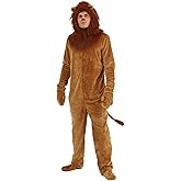 Regal Roars Await! Deluxe Plus Size Lion Costume | Unleash Your Inner Jungle King | Designed for Ferocity
