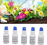 Garosa Soil Test Kit 5 Bottles pH NPK Fertility Measurement Tools view 2
