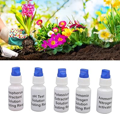 Leftwei Soil Nutrient Test Kit NPK Control Solution for Gardening