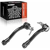 A-Premium 2 x Front Outer Tie Rod Ends, Compatible with Kia Rio 2006-2011, Rio5 2006-2011, L4 1.6L Only