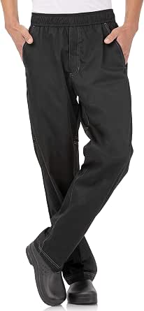Amazon.com: Chef Works - Pantalones holgados con ventilación. : Ropa,  Zapatos y Joyería