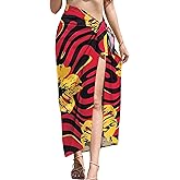 Bsubseach Sarong Bathing Suit Cover Up for Women Long Pareo Wrap Skirt Beach Swim Coverup