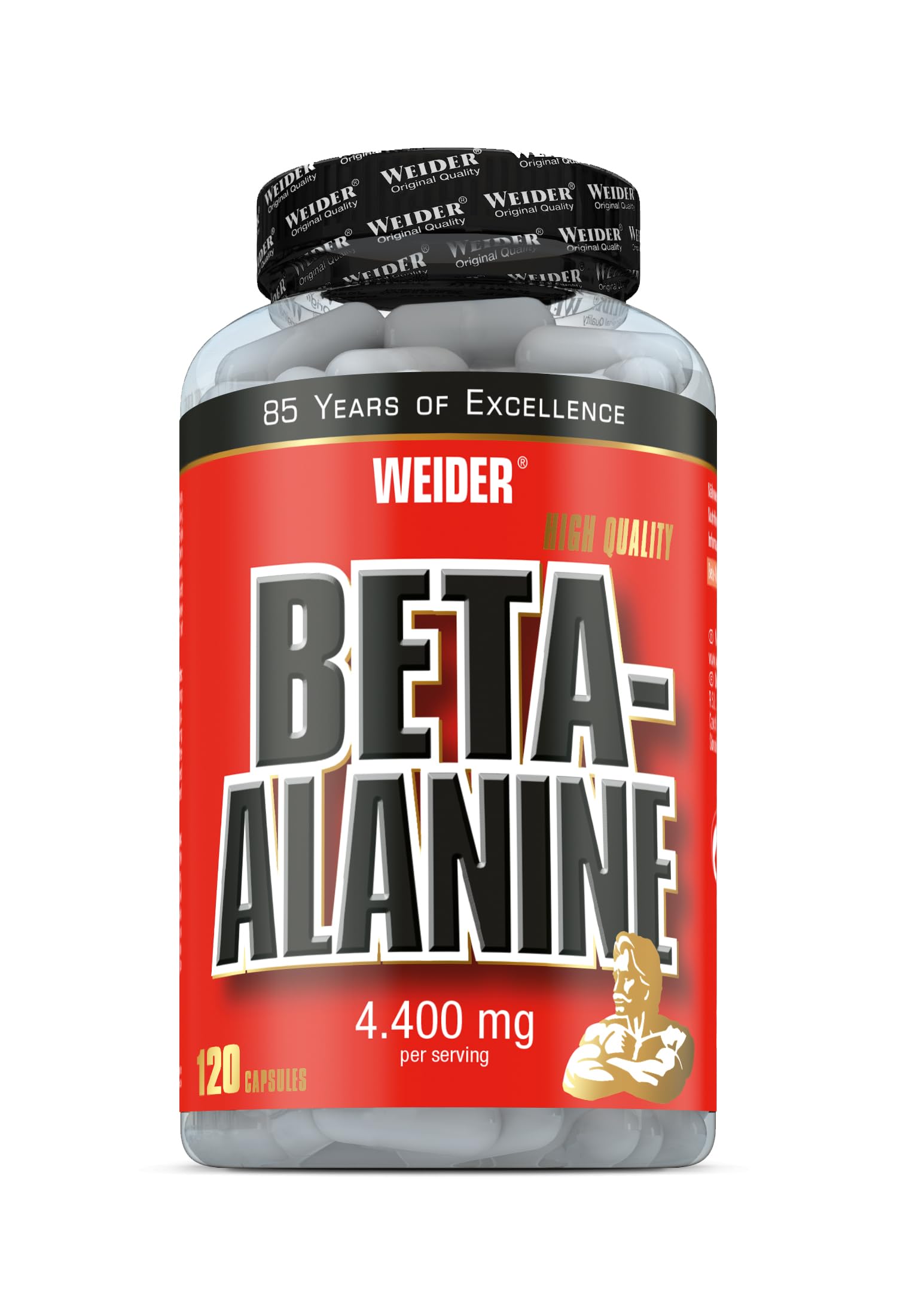 Weider Beta Alanine, 120 Capsules
