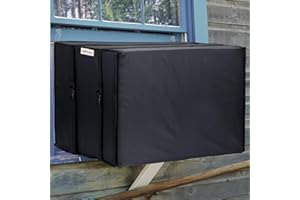 KylinLucky Air Conditioner Covers for Window Units Outside AC Cover 27.5W x 25D x 19H inches