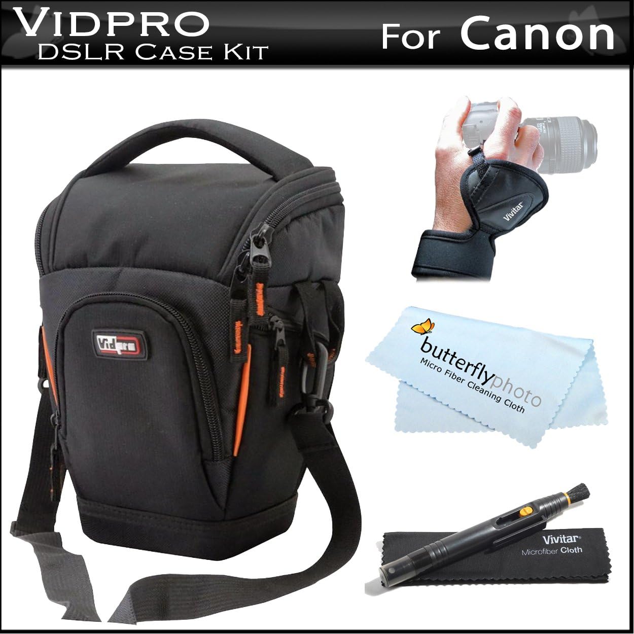 Vidpro TL35 TopLoad Digital SLR Holster Camera Bag