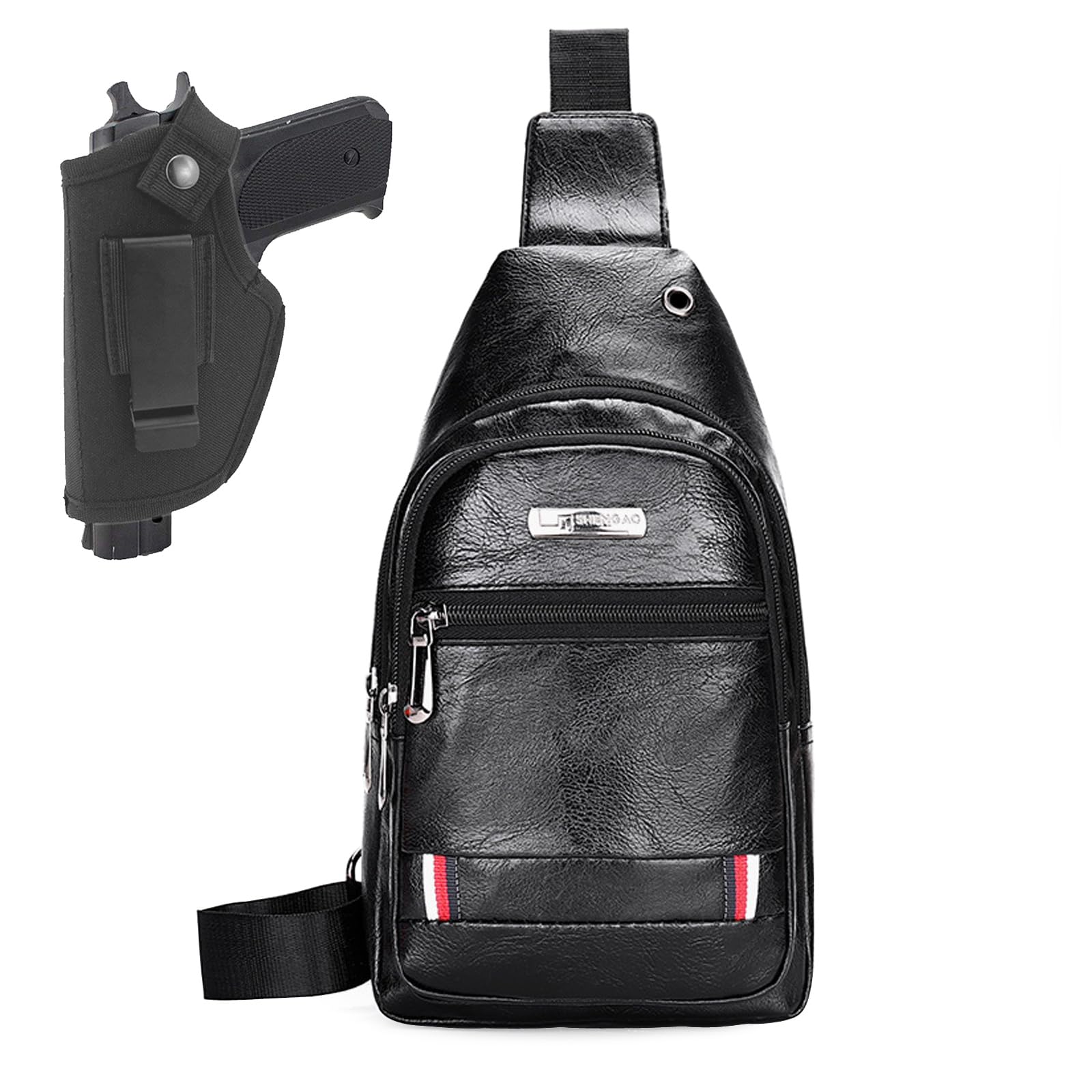 Photo 1 of Ccw Sling Bag Tactical Shoulder Chest Pack Carry Crossbody Bag Backpack for Range, Travel, Hiking, Outdoor Sports