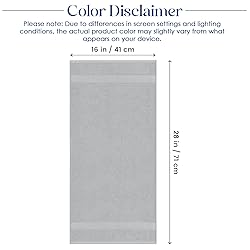 DAN RIVER 6-Pack Premium Hand Towels