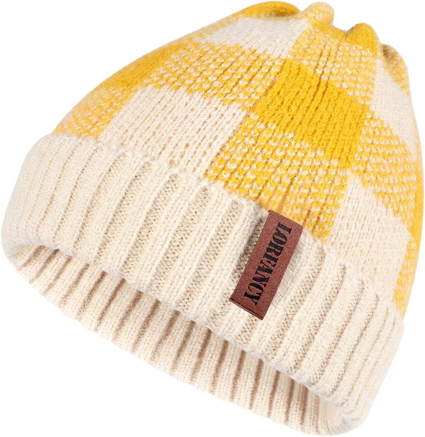 ladies knitted beanie hats