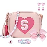 KKXIU Valentines Day Gifts Dress Up Jewelry Toys Toddler Purse Gifts For 3 4 5 6 7 8 Year Old Girls