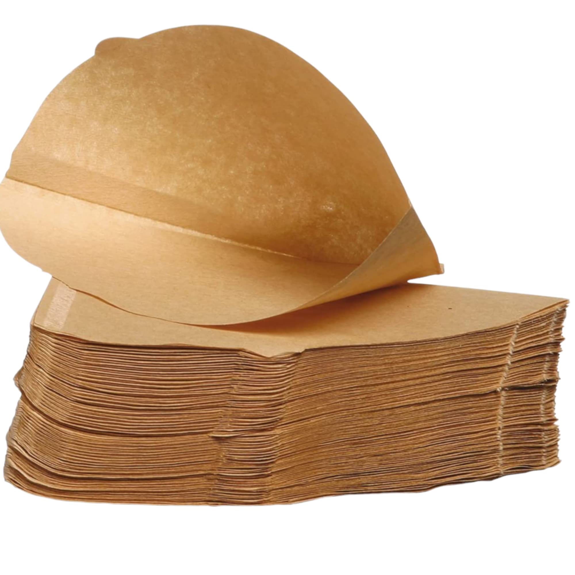 Quailitas Unbleached Coffee Filter Papers [Pack of 100] – Size 4, Natural Paper Coffee Filters for Pour Over/Drip Coffee Maker, Disposable Cone Filter Paper, Hot Pressed, Biodegradable