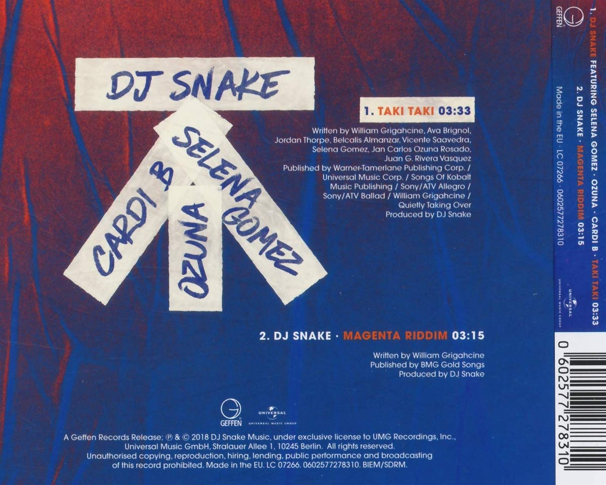 Taki Taki 2 Track Amazon De Musik taki taki 2 track