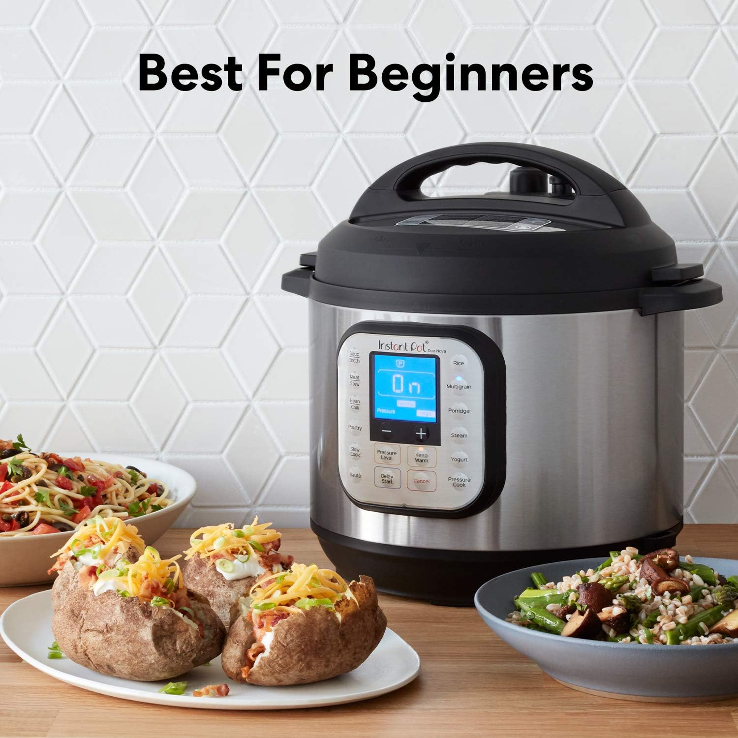 Instant Pot Duo Nova Pressure Cooker 7 in 1, 10 Qt: Kitchen & Dining