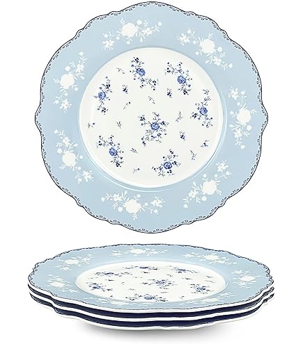 Amazon Platos Llanos PequeÃ±os Vajilla Blanca Personas MALACASA