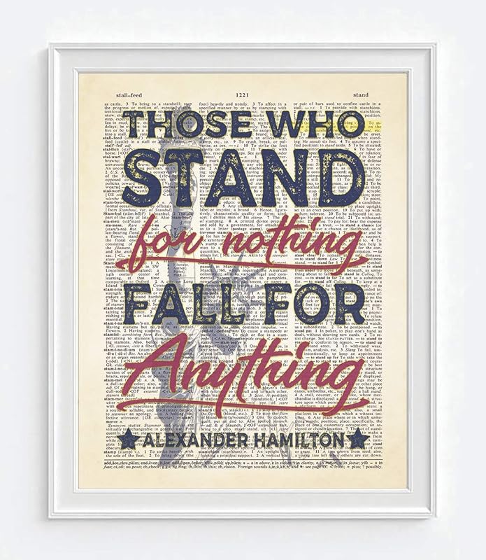 Those Who Stand for Nothing Fall For Anything