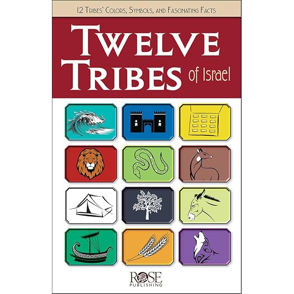 Twelve Tribes of Israel Wall Chart: Rose Publishing, Rose