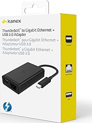 Kanex Thunderbolt Gigabit Ethernet + USB 3.0 Adapter