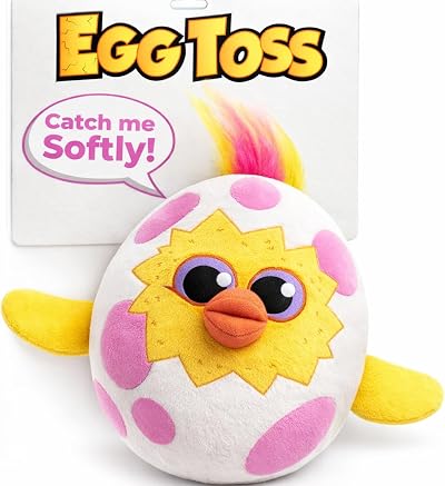 Move2Play Easter Egg Toss Kids Game Indoor Outdoor Battery Included